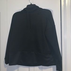 NIKE black ribbed sweatshirt size SMALL